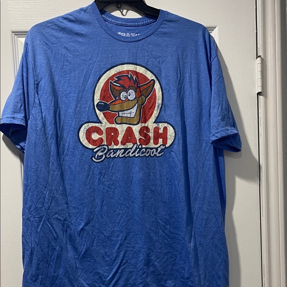 Crash Bandicoot Blue T-Shirt